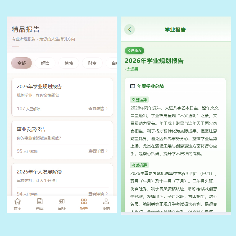 漫格互联 周易解盘助理 命运引擎：专业级 AI 命理分析软件系统解决方案