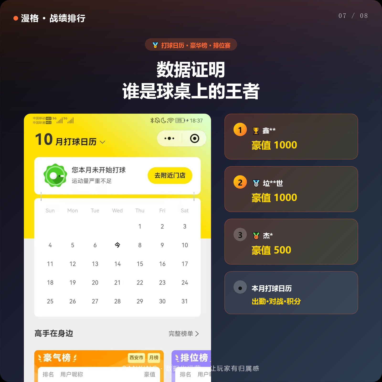 漫格智能台球系统