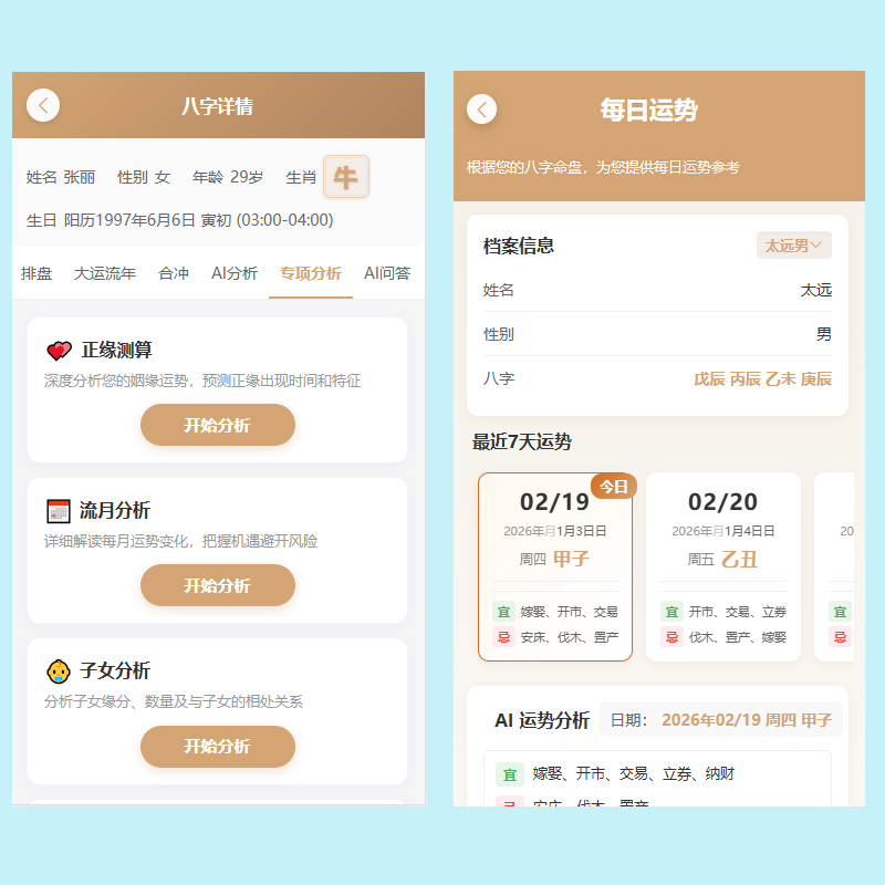 漫格互联 周易解盘助理 命运引擎：专业级 AI 命理分析软件系统解决方案